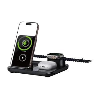 شارژر بی سیم رو میزی چند منظوره گرین لاین 6in1 Multifunctional Wireless Charger