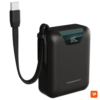 پاوربانک پاورولوژی مدل York ظرفیت 20000 میلی‌آمپر ساعت