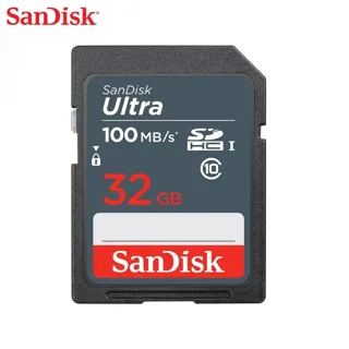کارت حافظه SD سندیسک ULTRA ظرفیت 32 گیگابایت سرعت 100MB/s