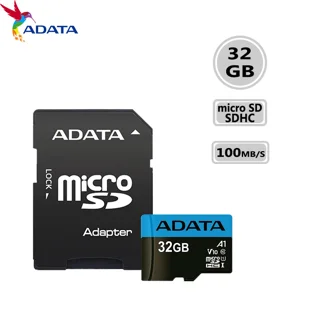 کارت حافظه‌ میکرو مدل Adata Premier microSDHC ظرفیت 32 گیگابایت ای دیتا سرعت 100MBps