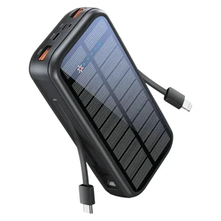 پاور بانک گرین لاین Solar 2 (خورشیدی) 20000 میلی آمپر PD 20W