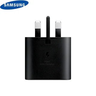 شارژر اصلی سامسونگ شارژ سریع 25 وات 100 درصد اورجینال