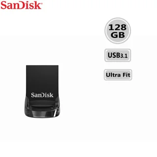 فلش مموری USB3.1 سن دیسک 128 گیگابایت مدل SanDisk Ultra Fit