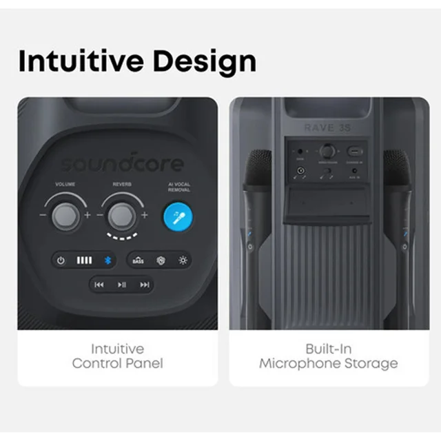 اسپیکر بلوتوثی انکر مدل soundcore Rave 3S 102025023