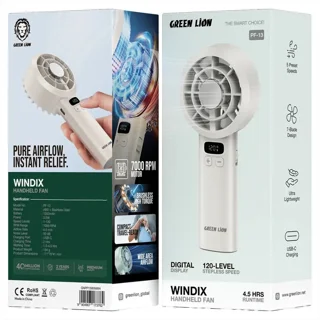 پنکه دستی گرین لاین مدل WINDIX 101703823