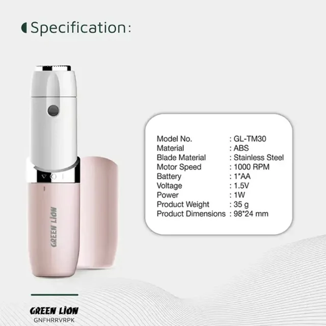 ماشین اصلاح موی صورت بانوان گرین لاین مدل TM-30 101699702