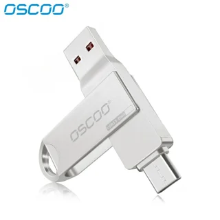 فلش مموری USB 3.1 اوسکو ظرفیت 128 گیگابایت OSCOO CU-002 Type C